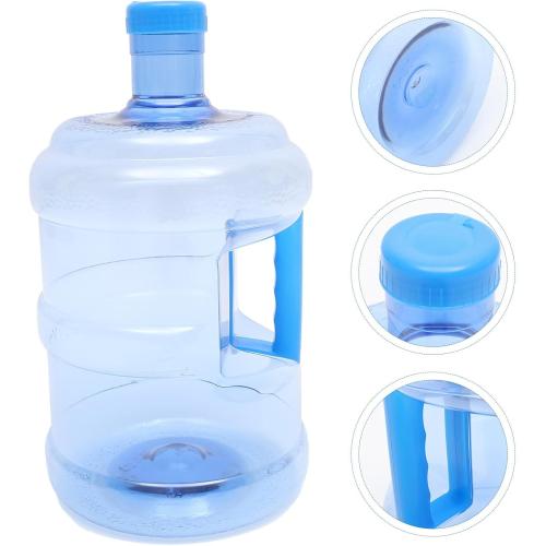 2PACK..Size 3.78L......Large Capacity Outdoor Water Jug Portable Pc Water Container for Camping Heavy-duty Thickened Bucket with Strong Handle for Fresh Saltwater Transparent Design for Easy Monitoring