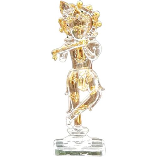 eSplanade - Krishna Kishan Murti Idol Statue Sculpture (Glass)