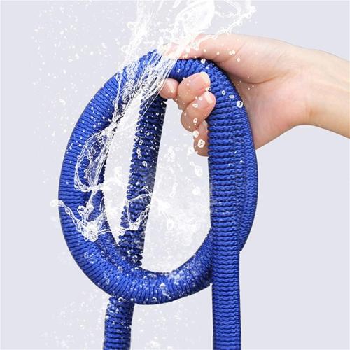 Water Pipe Hose Household High Pressure Car Wash Water Explosion-Proof Teles Hose Watering (15m After Water)