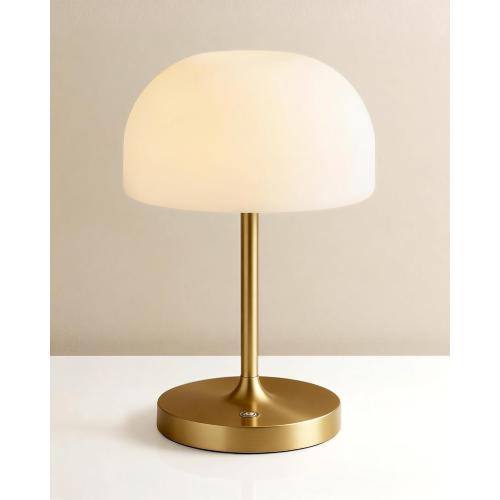 VoMii Mushroom Lamp, Shower Lamp Waterproof for Bathroom & Bedroom - Brass