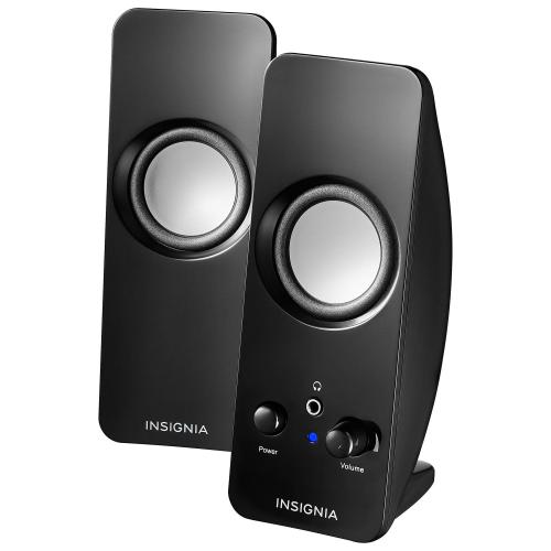 INSIGNIA Premium Audio Cables & Components – High-Fidelity Sound, Durable Materials, Compatible with Home Theater, Studio & Hi-Fi Systems (Powered Stereo Speakers, One Size)