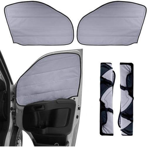 Living in a Bubble Insulated Blackout Window Covers for RAM Promaster 2014-Current (Driver/Passenger Door 2014-Current)
