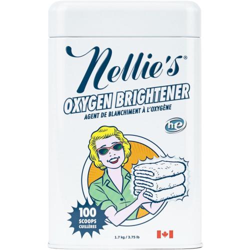 Nellie's Oxygen Brightener | Bleach Alternative Laundry Booster | 100 Loads