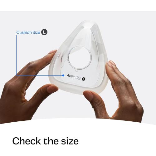 ResMed AirFit F20 Cushion - Full-Face CPAP Mask Cushion Replacement - CPAP Accessories - Large