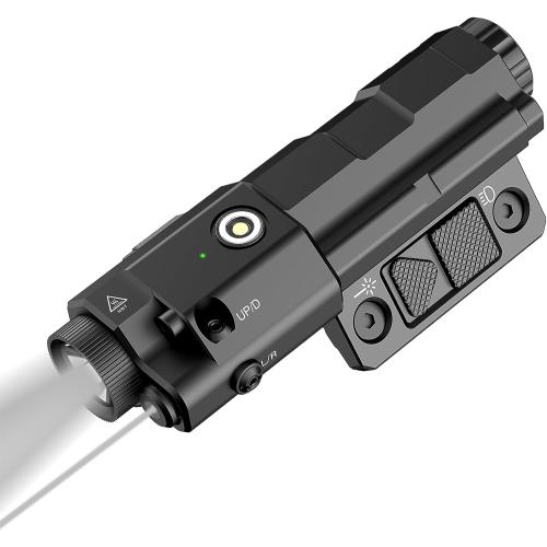 Mlok Picatinny Mounted 940nm IR Illuminator Flashlight IR Laser Combo for Night Vision Scope, Rechargeable Infrared Scope Hunting Light for Night Vision Optics (Must be Used with Night Vision Devices)