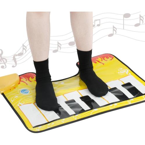 RiToEasysports Piano Mat, Electronic Piano Mat Keyboard Floor Mats Portable Water Proof PVC Music Keyboard Dance Mats for Kids Adults Musical Toys