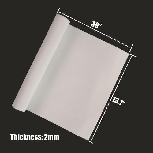 OISAKLD EVA Foam 2mm-10mm 13.7×39 Craft Foam Sheet 74 kg/m³ Cosplay Foam for Craft Model Cosplay 2mm