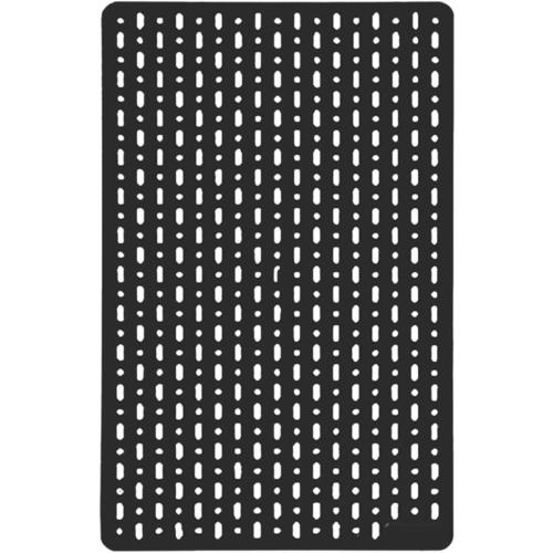 Pegboard Organizer for Wall Display in Nursery, Garage, And Study Room, Black