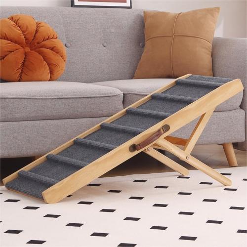 Large Dog Pet Ramp for Bed Car Couch Stairs, Ramp for Dog Get on Bed Couch Truck SUV