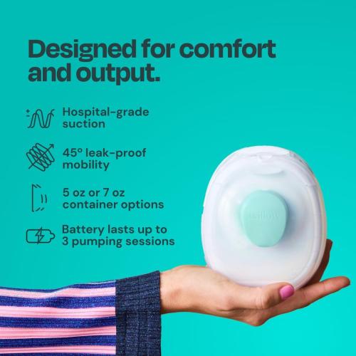 Willow Go - Wearable Breastfeeding Pump- Hands Free Breast Pump