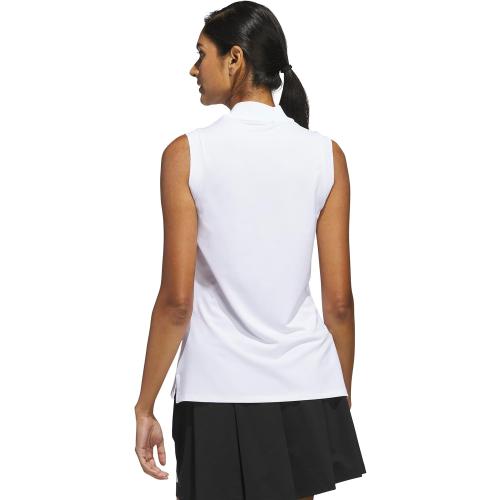 Size XL adidas Women's button Sleeveless Polo Shirt