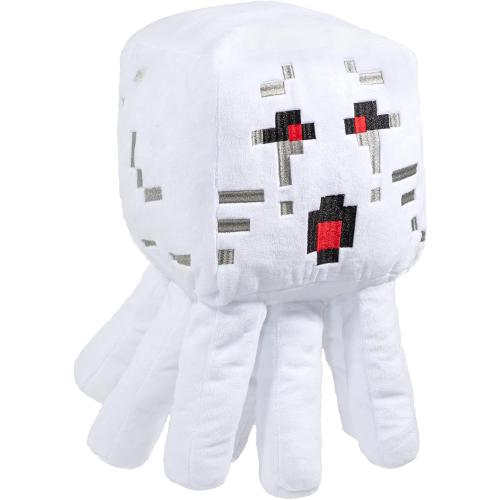 Minecraft Ghast Video Game Kids Plush Pillow Buddy for Boys, White