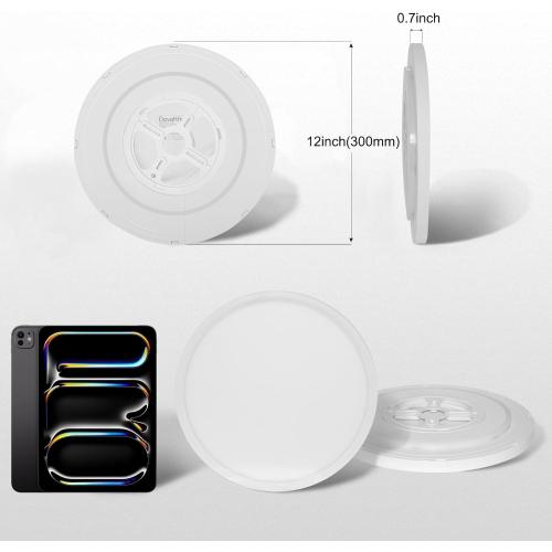 2Pack 12 Inch LED Flush Mount Ceiling Light Fixture with Remote Control, Dimmable 2000K Warm Night Light for Bedroom, 24W 3000K-6500K Color Adjustable Hardwire Lamp for Hallway, Memory Function, White