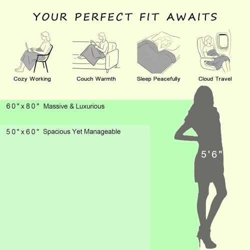 CozeCube Blue Throw Blanket for Couch, Soft Cozy Cable Knit Throw for Bed Sofa Living Room, Lightweight Warm Decorative Farmhouse Christmas Blanket, 50x60, Dusty Blue