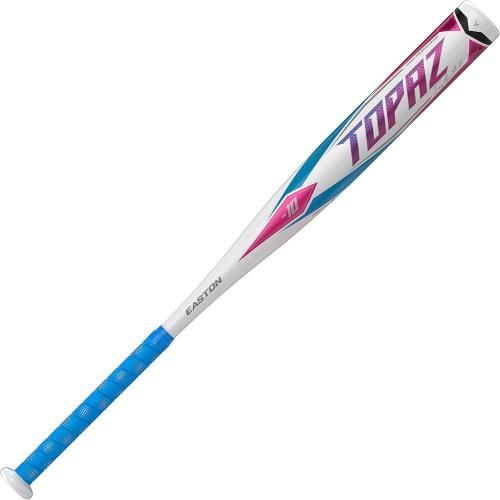 33 inch Easton | Topaz Fastpitch Softball Bat | -10 Drop | 1 Pc. Alloy | Approved for All Fields