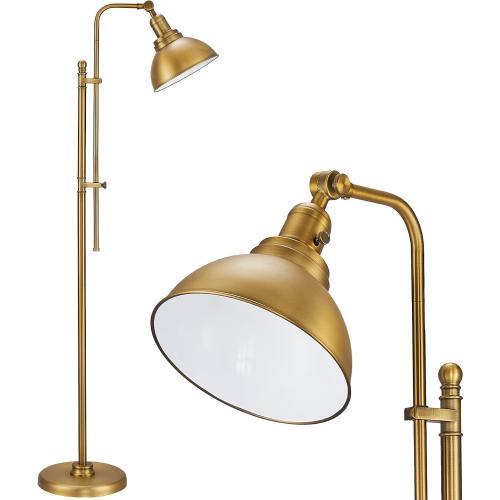 VONLUCE Industrial Floor Lamp 65, Adjustable Standing Lamp for Living Room