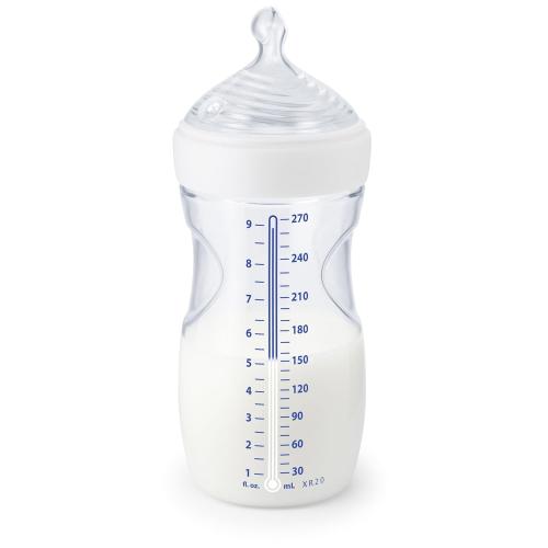 NUK Simply Natural Baby Bottle with SafeTemp