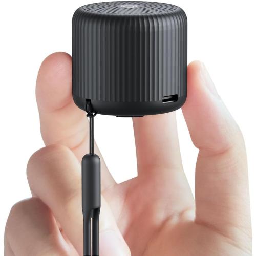 White Noise Machine Baby Portable Sound Machine,LEICEX Travel Sound Machine,15 Non-Looping Sound Timer and Memory Play, Mini White Noise Machine for Sleeping Office Travel （Black）