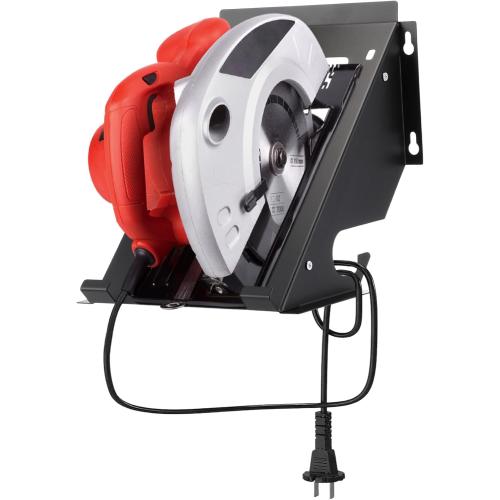 Shimeyao Circular Saw Holder Wall Mount Heavy Duty Metal Storage Rack Organizer for Shed Garage, Pegboard, Workshop, Home, Fit Most of Circular Saw