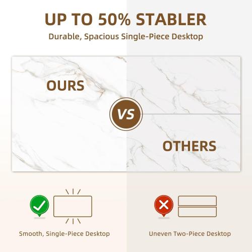 Rectangular Wood Table Top, 48x24x1 in Solid One-Piece Workbench Top | Wood Table Top Particle Board For Standing Desk, Home Office DIY Countertop, Washer Dryer, Coffee Bar And Workbench Use