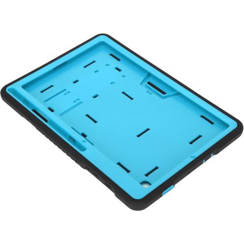 Protective Case for iOS Tablet and Tab S6 High Strength Shockproof Easy Carry for Office School Use Made of Flexible Silicone and ABS (Blue)