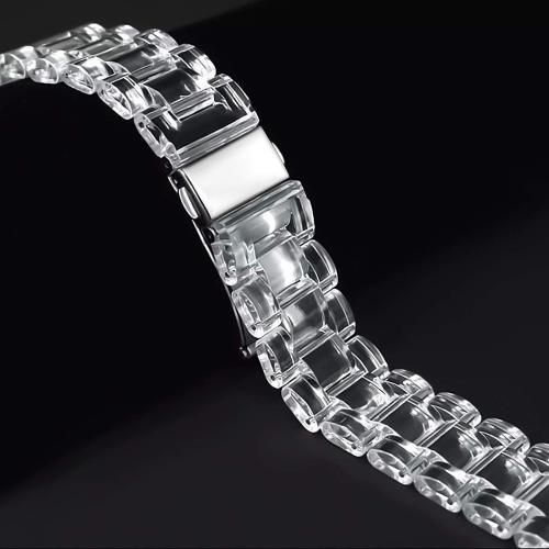 Size 42mm/41mm/40mm V-MORO Resin Bands Compatible with Apple Watch Band 42mm/41mm/40mm Series 11/10/9/8/7 Fashion Lightweight Bracelet Replacement with Stainless Steel Buckle for iWatch Series 6/SE/5/4/3/2/1(38/40/41/42mm)