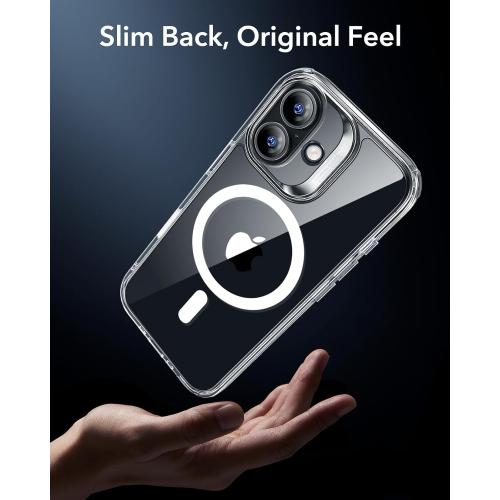 ESR for iPhone 17 Case, Camera Control, Compatible with MagSafe, Shockproof Military-Grade Protection, Magnetic Phone Case for iPhone 17, Classic Hybrid Case, Clear