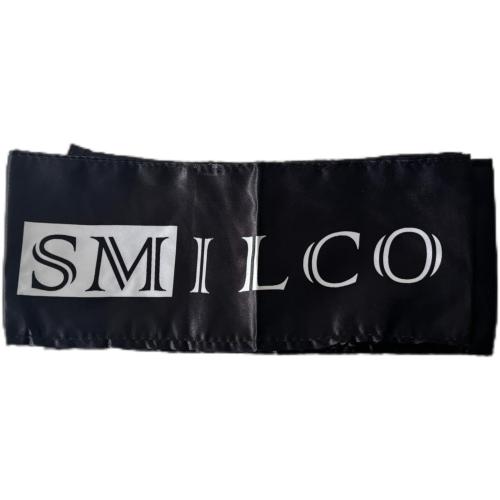 Smilco 2 Pack Hair ribbons Black Satin Edge Laying Scarf Wrap for Hair Edge Wrap Wig Grip Band