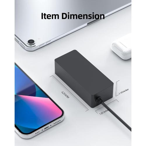 12V Charger Fit for Neewer Ring Light Power Cord- (Fit for Neewer 660 960 Pro RGB LED Video Light, NL660 Bi Color LED Studio Light, PL60C Panel Light, NW-120500D2 Replacement Power Supply Adapter)