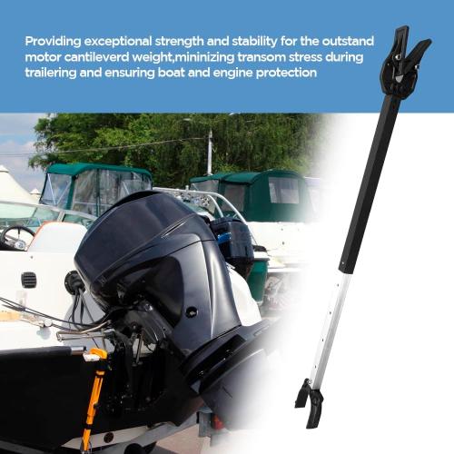Boat Transom Saver Adjustable Shock Absorbing Boat Transom Saver with Composite Head Ideal for Holds Engine, Roller and Trailer Mounts