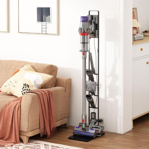 Foho Vacuum Stand, Storage Bracket Stand Holder, Stable Vacuum Stand Compatible with Dyson V15 V11 V10 V8 V7 V6 Handheld Cordless Vacuum Cleaners & Accessories & Attachments