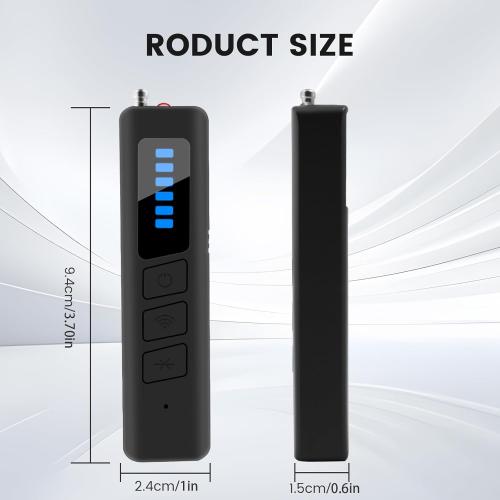 Hidden Camera Detectors, GPS Tracker Detector, Wireless Signal Scanner for, Mini Camera Detector, Suitable for Cars, Travel, Hotels, Office and Home