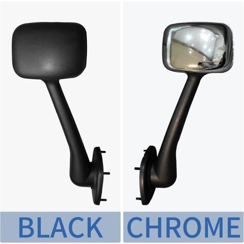 Hood Mirrors Compatible with 2008 2009 2010 2011 2012 2013 2014 2015 2016 2017 Freightliner Cascadia Hood Mirror for Freightliner Cascadia Front-view Mirror