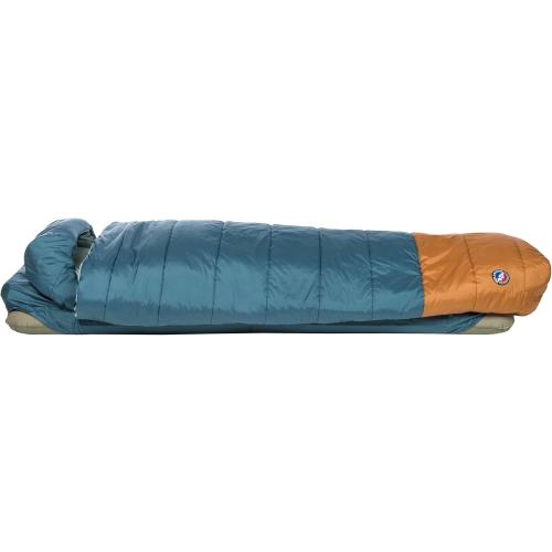 Big Agnes Echo Park Sleeping Bag - Extra Roomy Deluxe Comfort, 0°/25°/35° - Padlok Sleep System for Sleeping Pad Attachment