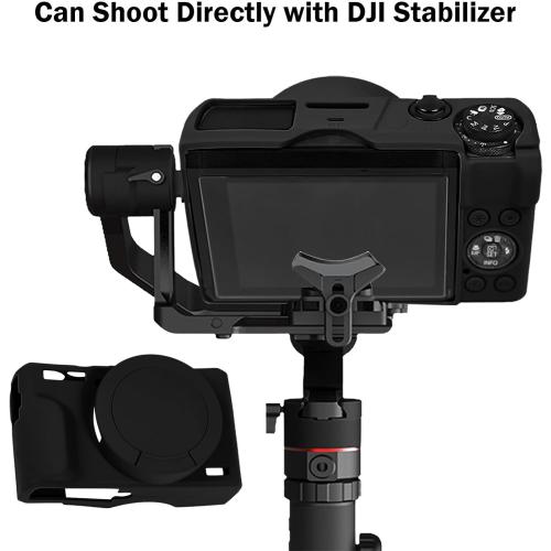 Easy Hood Camera Case Cover for Canon Powershot G7X Mark III Camera(Black)