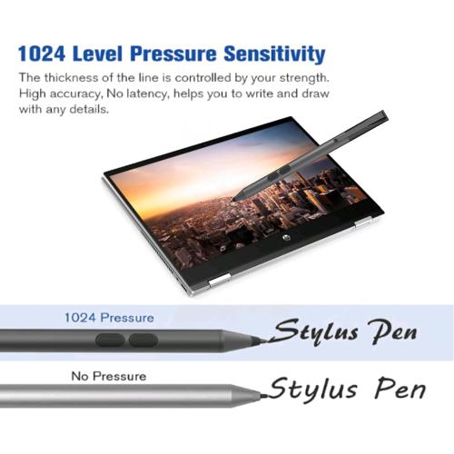 Stylus Pen for HP Omnibook/Envy/Spectre/Pavilion x360, 1024 Pressure