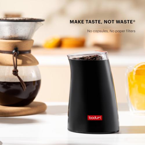 Bodum C-Mill Electric Blade Coffee and Spice Grinder, Stainless Steel Blade, Black‼️light dirt‼️