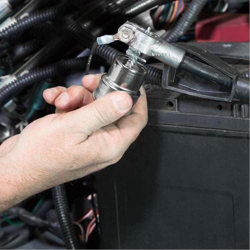 Moly Magnolia 2PCS 4-Way Quick-Release Car Battery Terminal Connectors