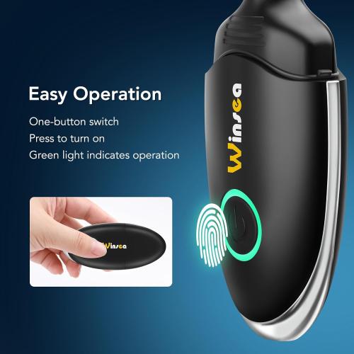 Winsea Ear and Nose Hair Trimmer for Men and Women – Travel Trimmer, High-Precision Nose Shaver, USB Rechargeable, Waterproof, Safe & Quiet Operation, Portable Ear Hair Remover Design