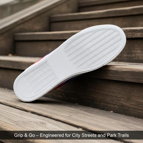 Womens Platform Sneakers Rainbow Stripe | Colorful Casual Fashion Shoes Lightweight Low Top for Everyday Walking 39