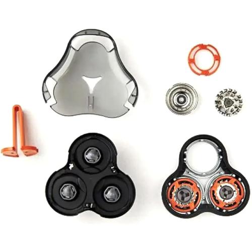 SH90/RQ12 Replacement Shaver Head for Philips Norelco Series S9000, Version Replacement Shaver Head with Double Precision Blades for Series RQ12/RQ10/S9000, S8000,1Pack