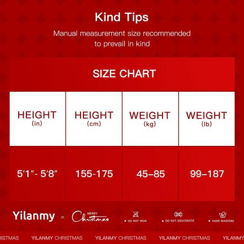 Yilanmy Christmas Tights Patterned Tights for Women