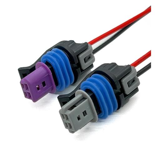 2Pin Car Transducer Wiring Harness Connector Fit Compatible 15449028 15449027(2Pin A,5 Pcs)