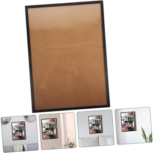 PRETYZOOM Aluminum Picture Frame Wall Mount 24x36 cm Thin Edge Poster Frame Black Metal Photo Display for Bedroom Home Décor
