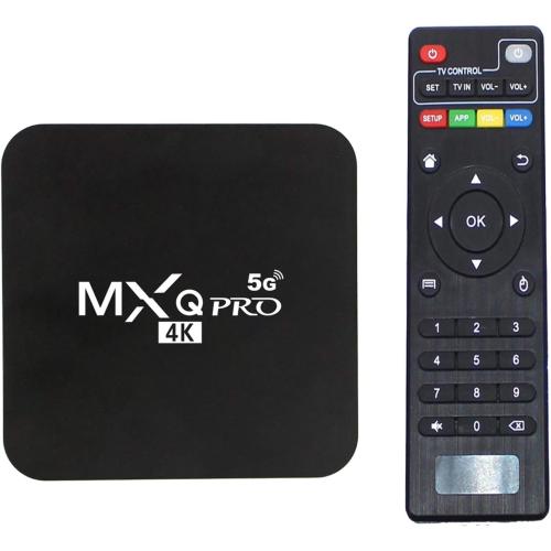 MXQ Pro 5G 4K ScreenCast WiFi 6 BT 5.0 16GB Streaming Video for iOS,Android OS,Tiktok,YouTube Mirroring to TV HD Video Sync
