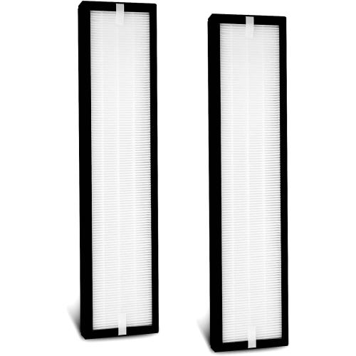 182550 HEPA Replacement Filter for Bionaire BAP536UV-U Air Purifier, Holmes HAP537UV 2141139, 2 Pack HEPA Replacement Filters