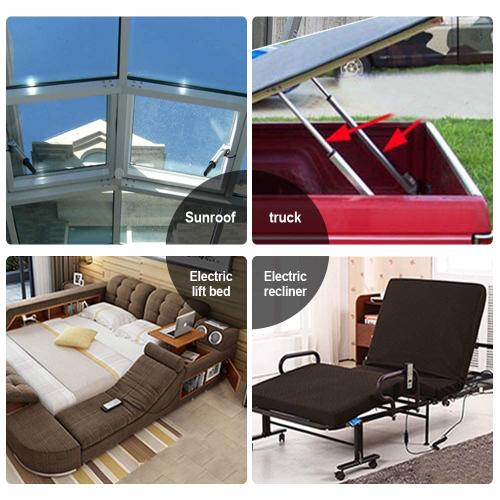 ECO-WORTHY Heavy Duty 330lbs/1000N Solar Tracker Linear Actuator Multi-Functions with Mounting Brackets (12V, 12) IP54 Waterproof 450mm Stroke Linear Motion Actuator