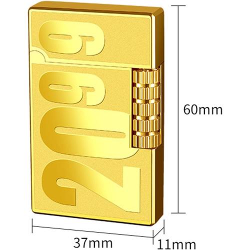 Jet Torch Butane Lighters - Kitchen and Match Gas lighters as Gifts for Men (Free of Butane Gas) (Sliver)