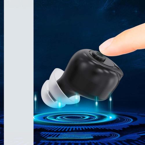 Rechargeable Hearing Aids with Bluetooth for Seniors and Adults - Digital Personal Sound Hearing Amplifiers Pair w/Charging HD LCD Carrying Case, Active Noise Cancelling, No-Programming, Easy to Use