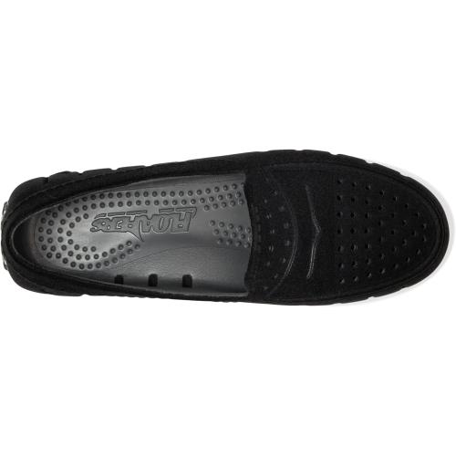 Size 2 Floafers Kids Posh Driver Faux Suede Boat Shoe